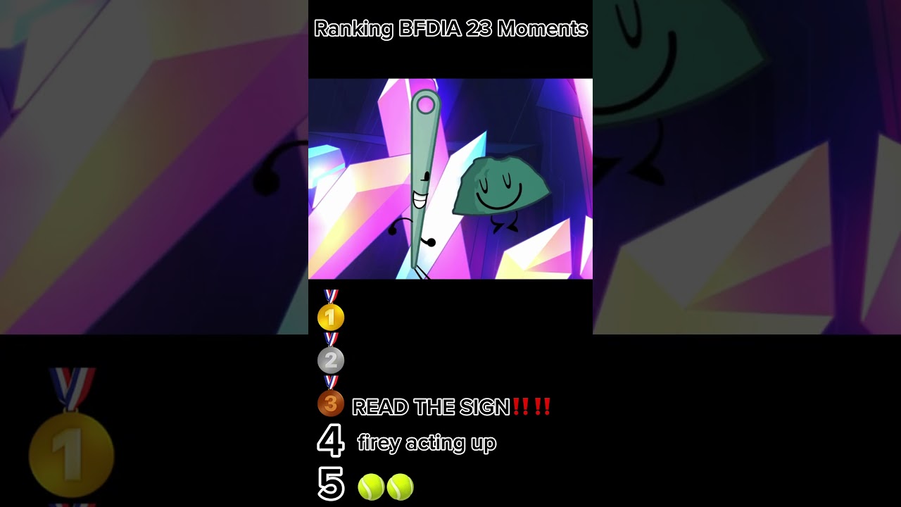 BFDIA 23 Iconic Moments 