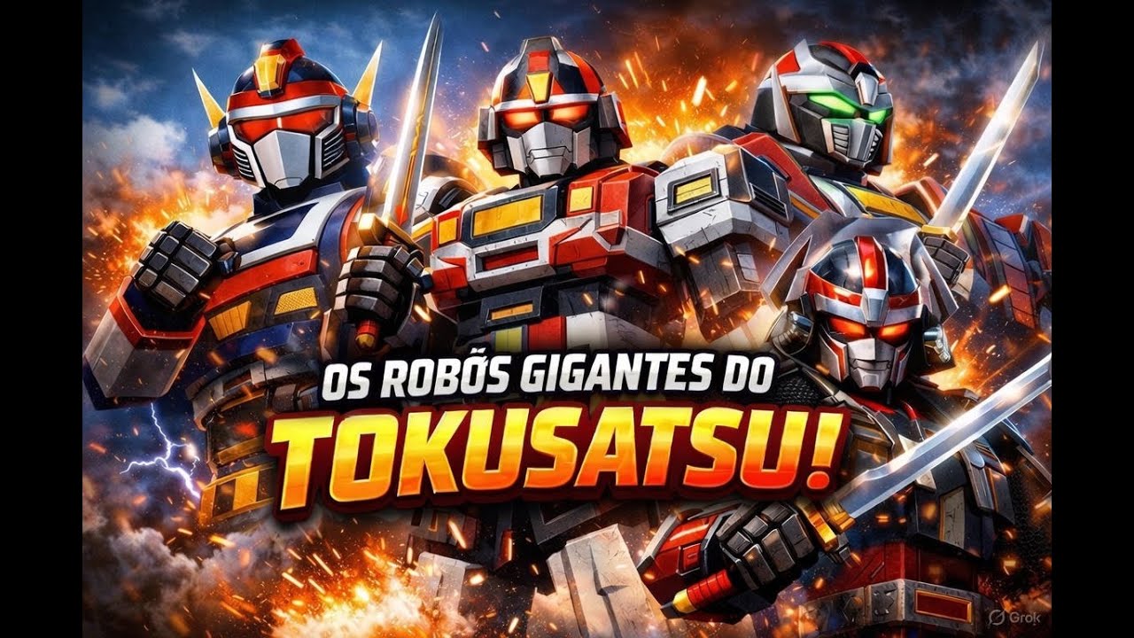 Daileon, Change Robo e Outros Os Robôs do Tokusatsu Que Faziam a Terra Tremer
