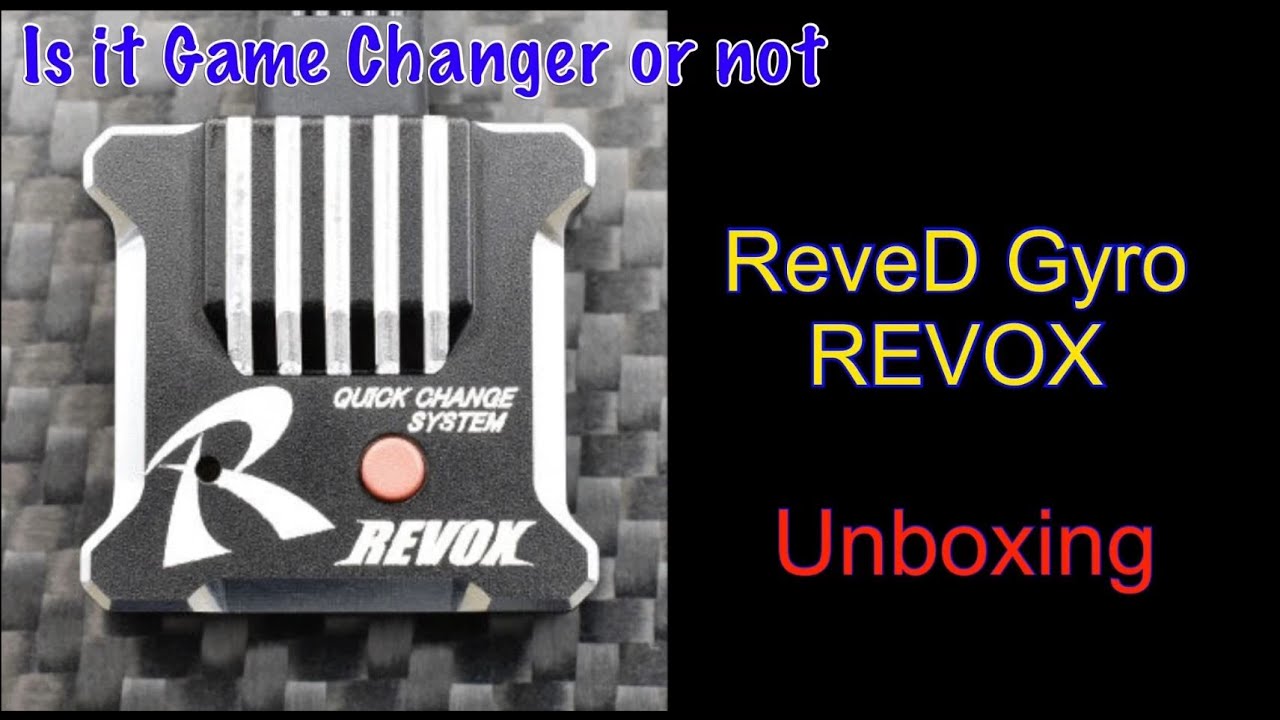 ReveD Gyro Revox Unboxing (레이브디 자이로 레복스 언박싱)