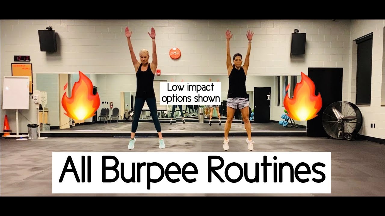 All Burpee Routines | Cardio Workout