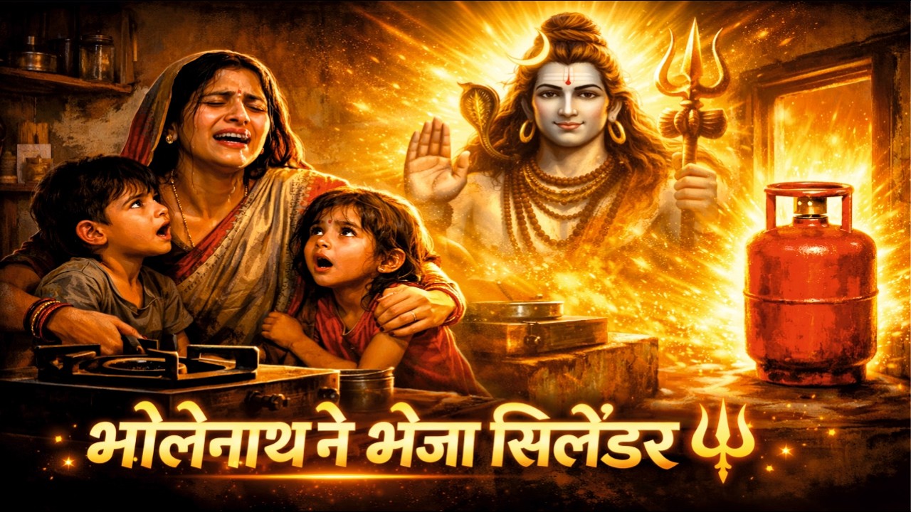 भोलेनाथ ने भेजा सिलेंडर 😱   Har Har Mahadev #shiv #love #shiva