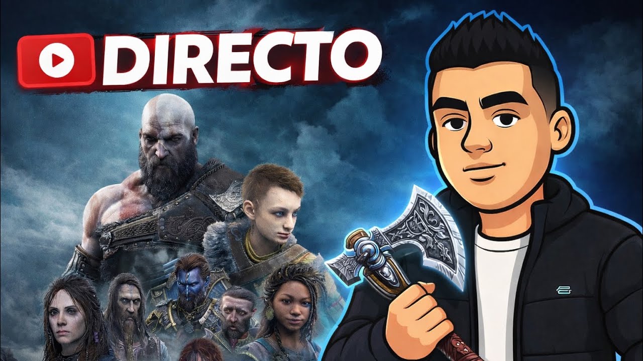 Directo de god of war seguimos la aventura #gameplay #godofwarragnarok #viralvideo