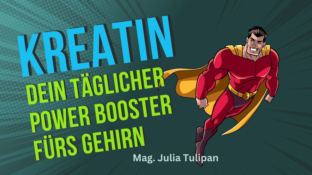 Kreatin: Dein GEHIRN-Hack für Mega-Fokus & mehr Energie!