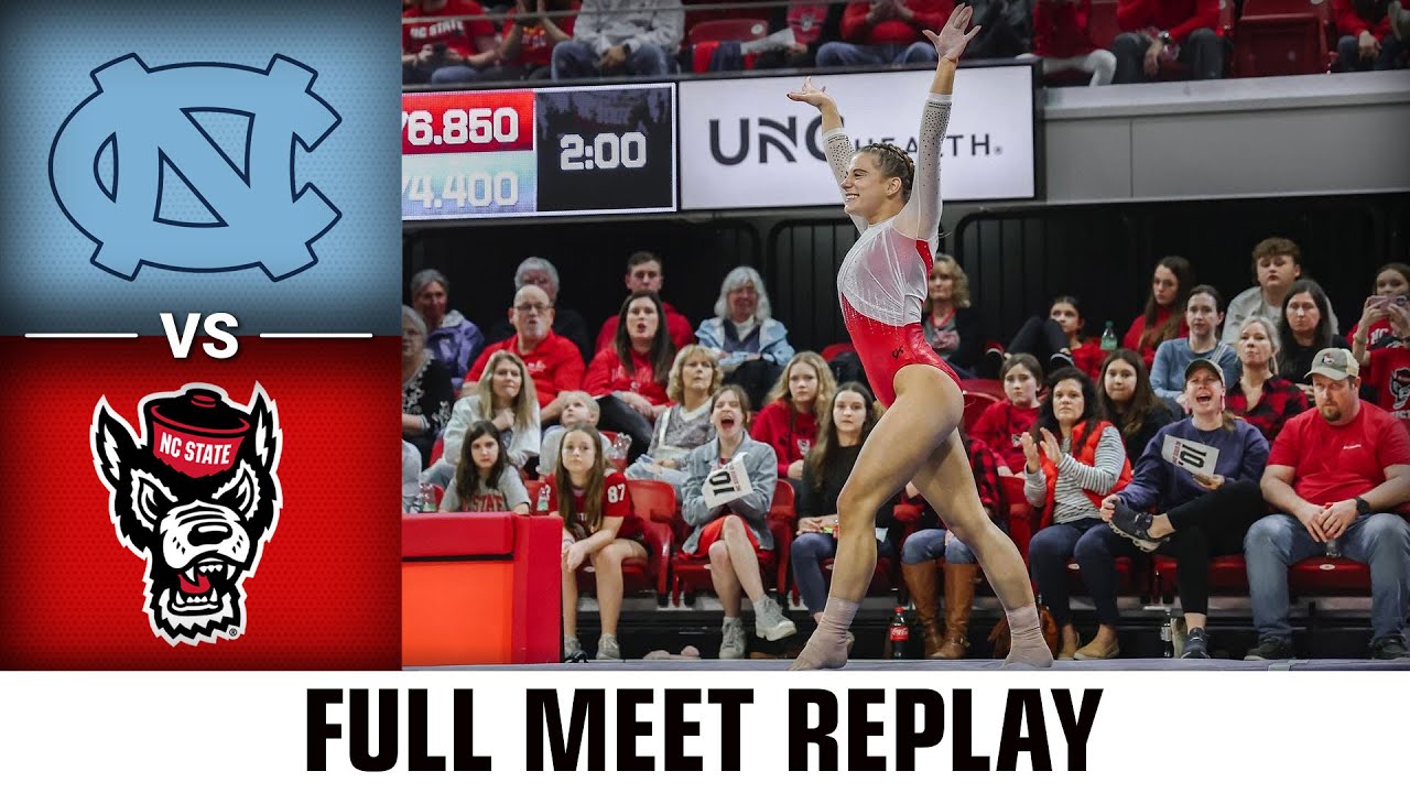 North Carolina vs. NC State Full Meet Replay | 2024 ACC Gymnastics