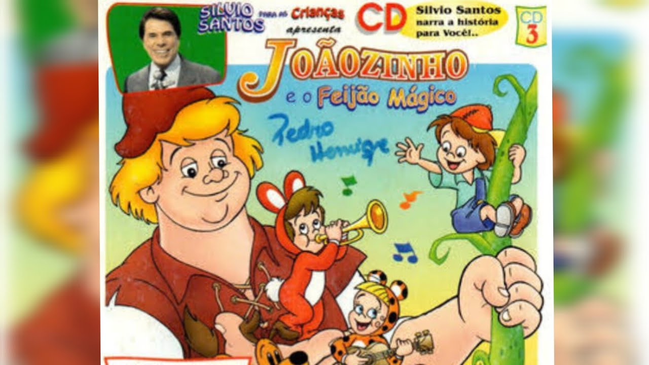 SILVIO SANTOS Para CRIANÇAS contando a história: JOÃOZINHO e o Feijão Mágico