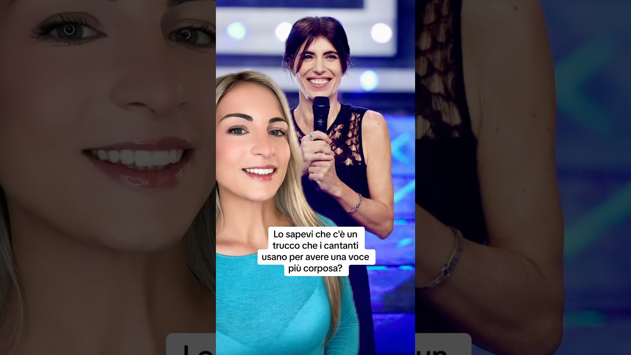 Il TRUCCO che i cantanti usano per avere una VOCE pi&ugrave; CORPOSA 🎤