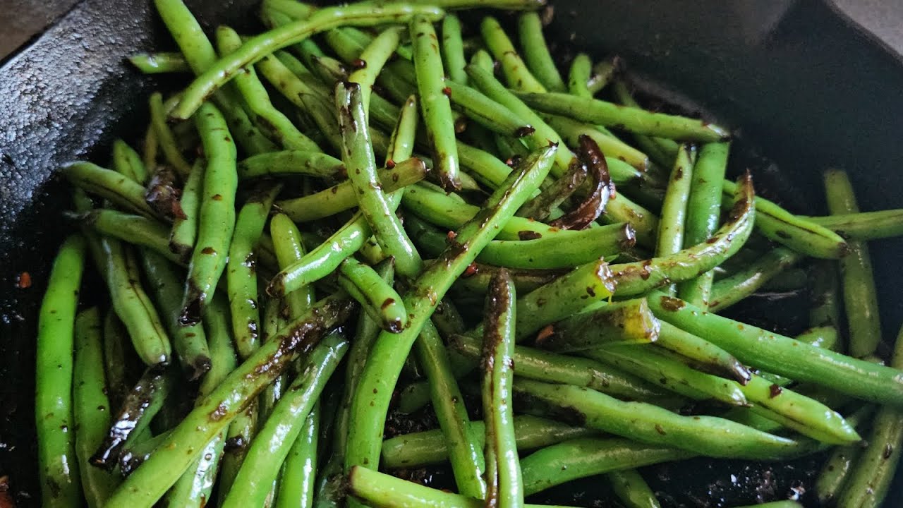 Chinese Buffet Style Green Beans