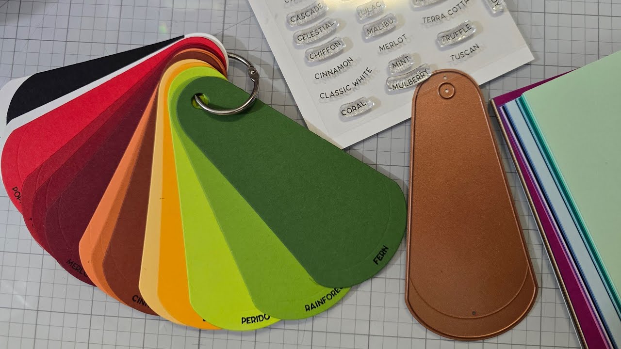New Spellbinders color swatch