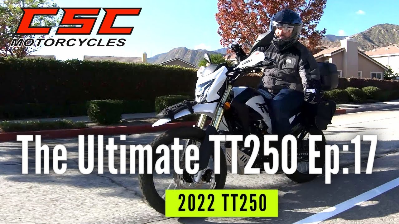 The Ultimate TT250 Build - Episode 17 - Time to Ride