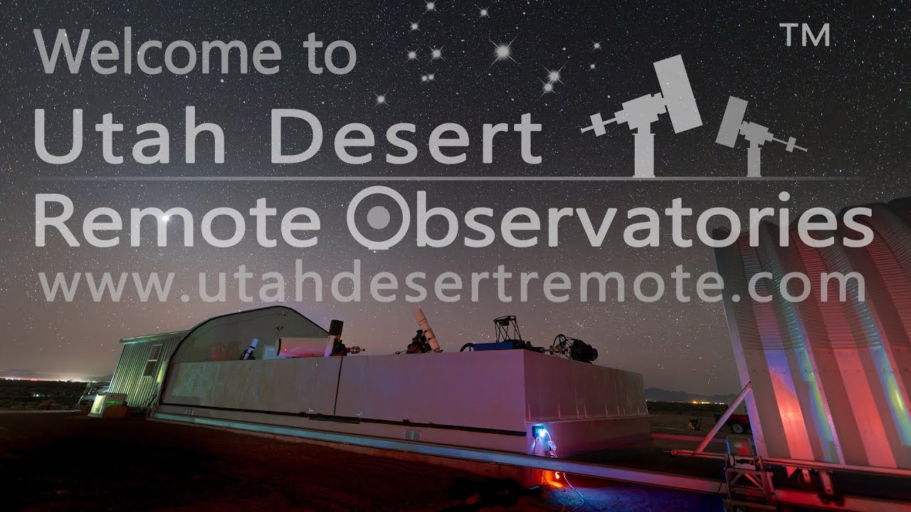 Welcome to Utah Desert Remote Observatories