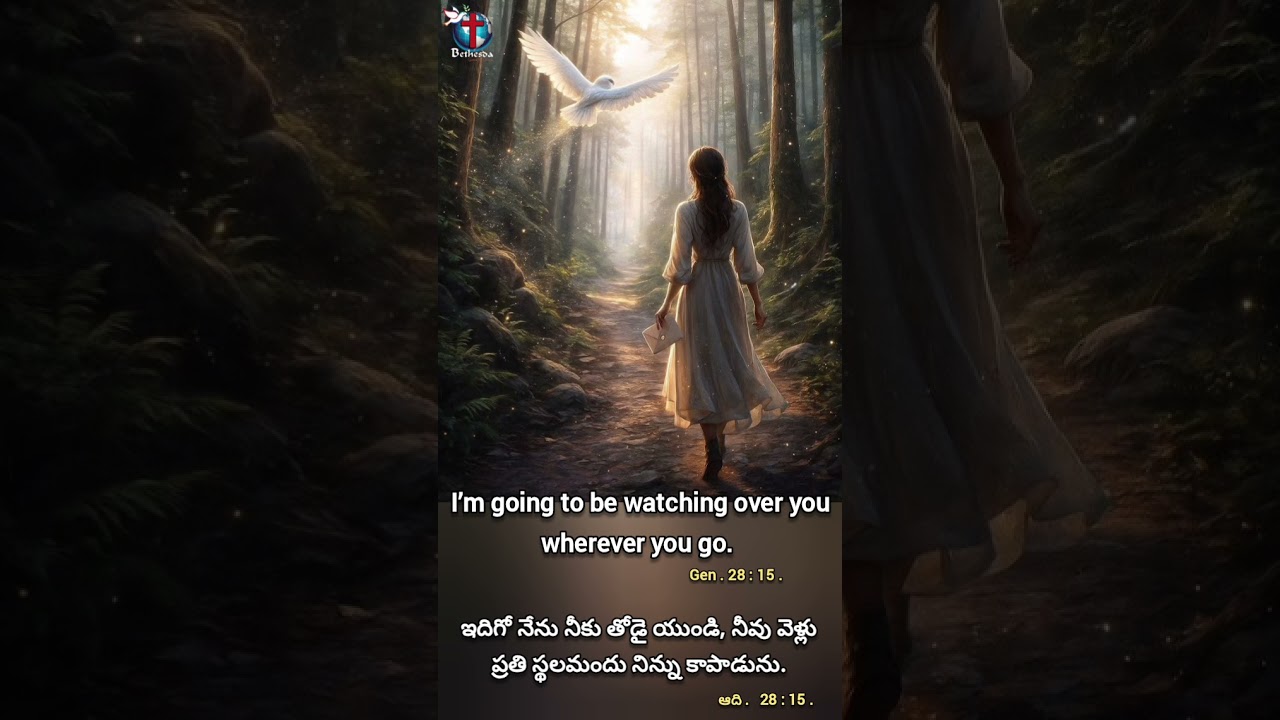 I won't ever leave you until I've accomplished what I 've promised about you