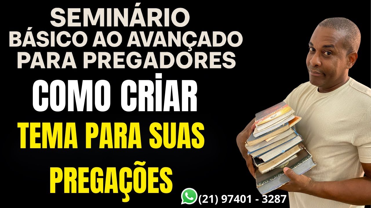COMO DAR UM TEMA PARA SUAS PREGAÇÕES