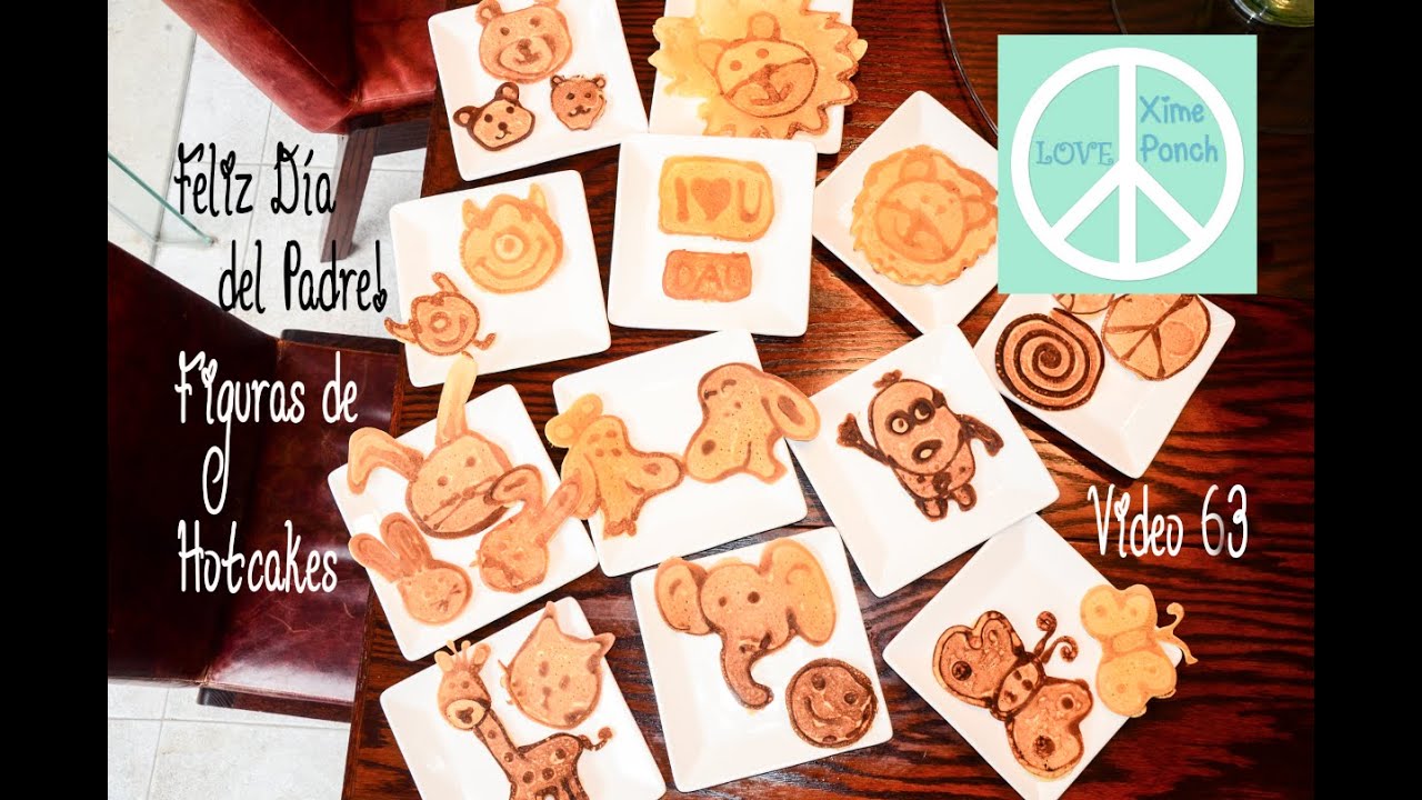 FIGURAS DE HOTCAKE Regalo DÍA DEL PADRE V61 Xime Ponch