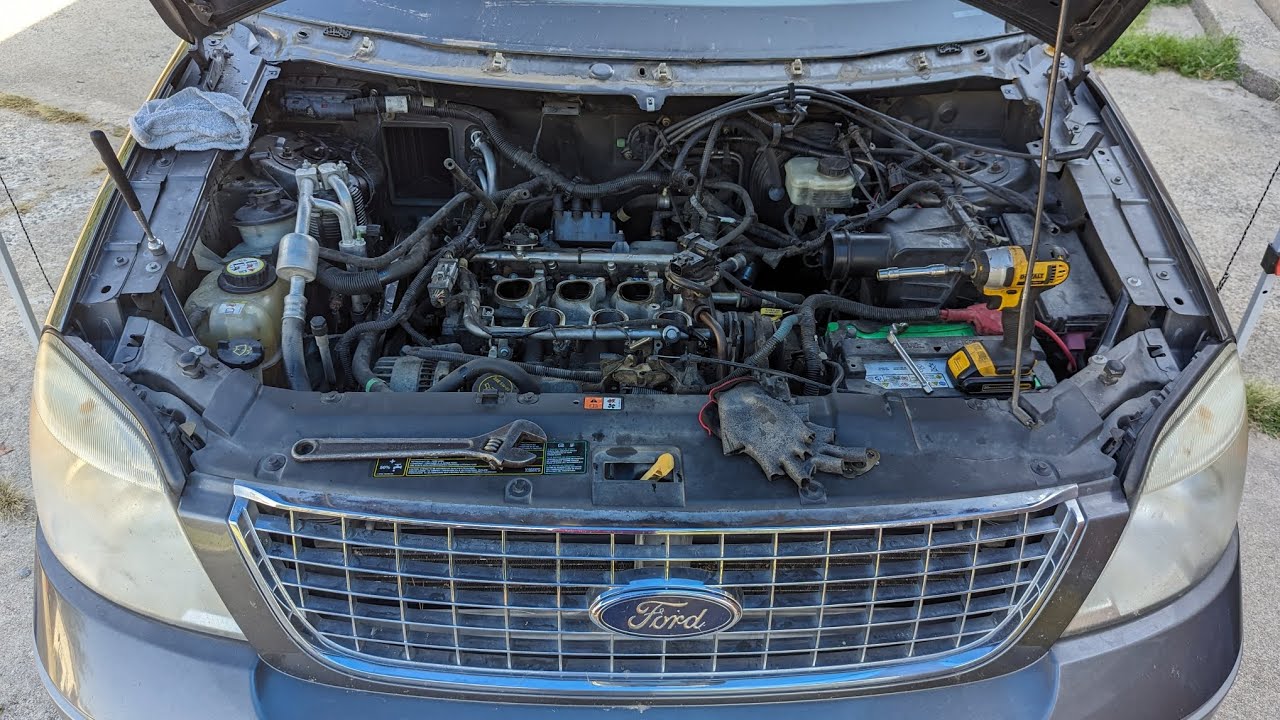 2005 Ford Freestar 4.2L misfire P0302 FIX Fuel injector plenum gasket replacement