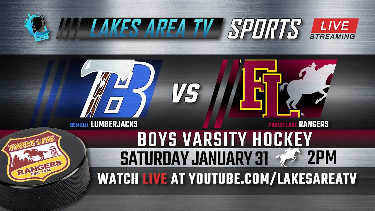 Rangers Boys Varsity Hockey vs Bemidji Lumberjacks - LIVE