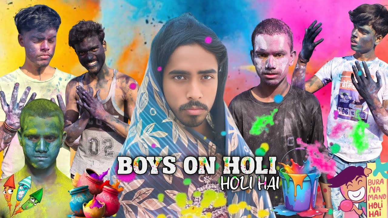 Boys on holi || Holi hai || @CoalfieldBoys-18 