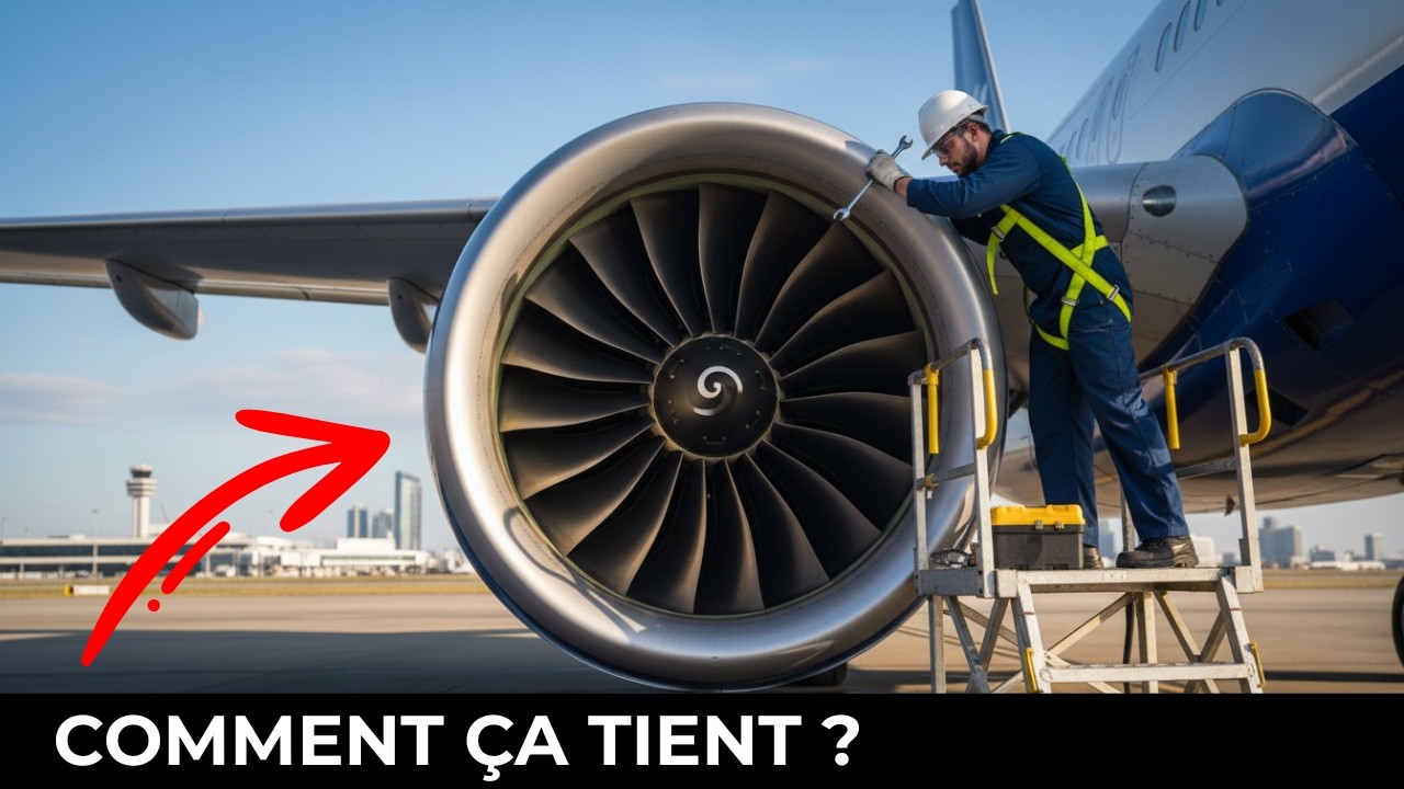 Pourquoi les moteurs d’avion ne tombent jamais en vol ? Le secret enfin expliqué