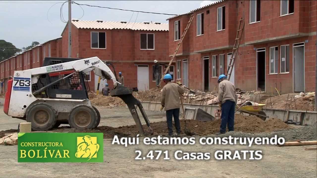 Constructora Bolívar viviendas gratuitas Cali