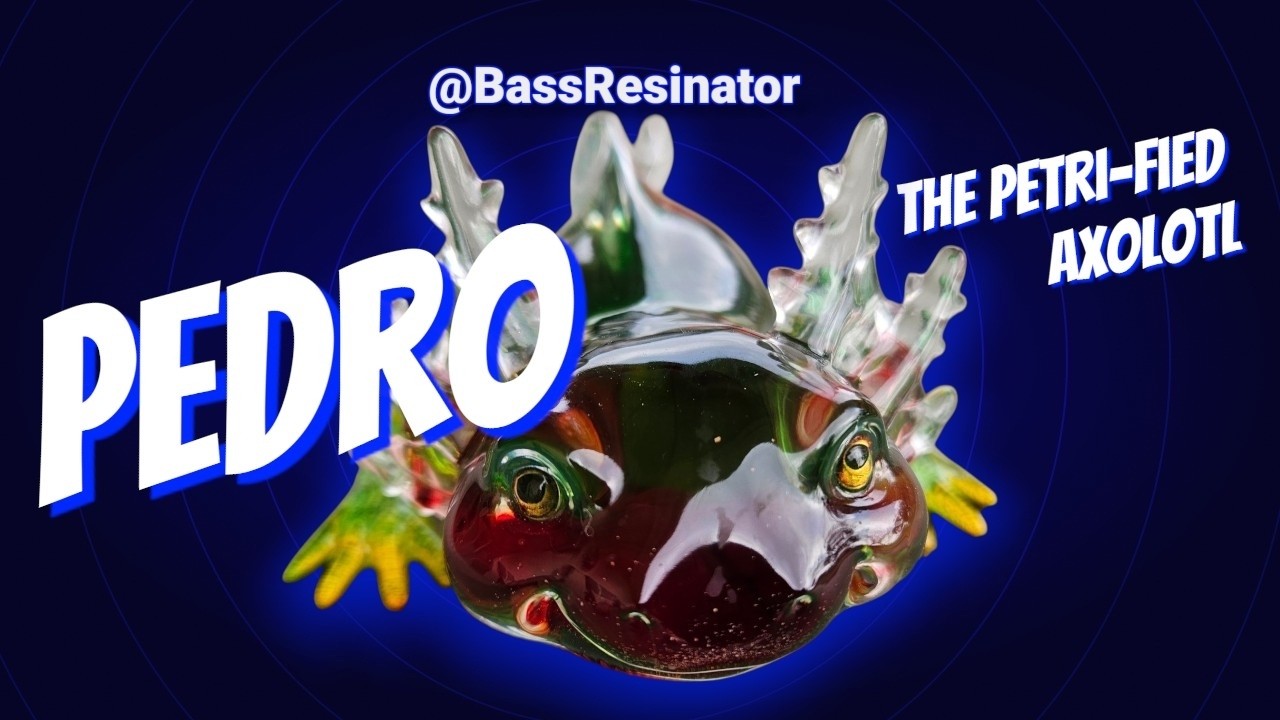 Pedro, the Petri-fied Axolotl