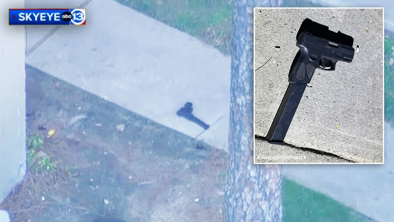 Police shoot man armed with gun with long magazine in N. Houston