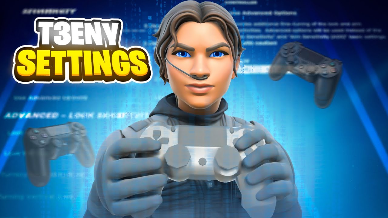The BEST Updated Controller Settings For Fortnite In 2026! | t3eny