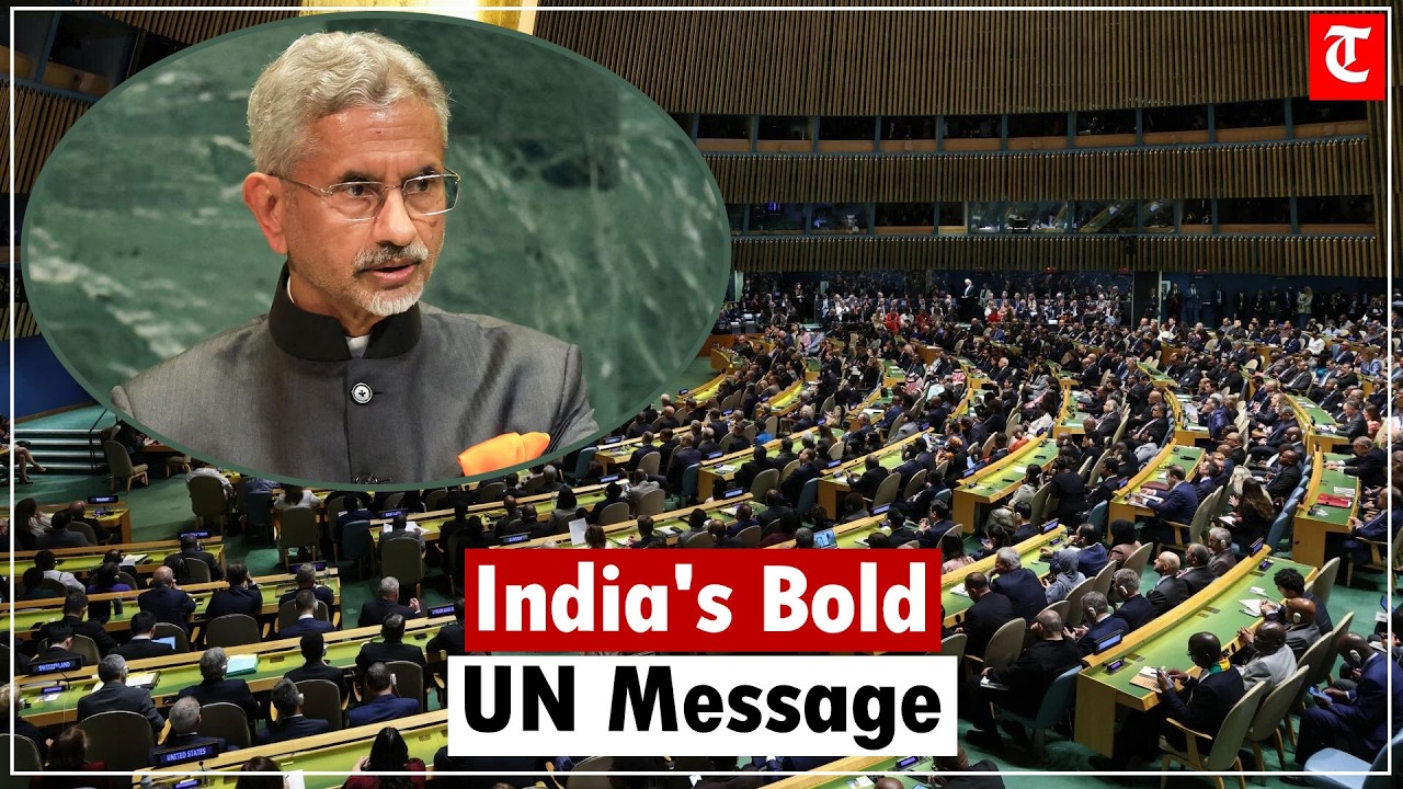 India Sends Strong Anti-Terror Message at UN, Calls for Global Convention