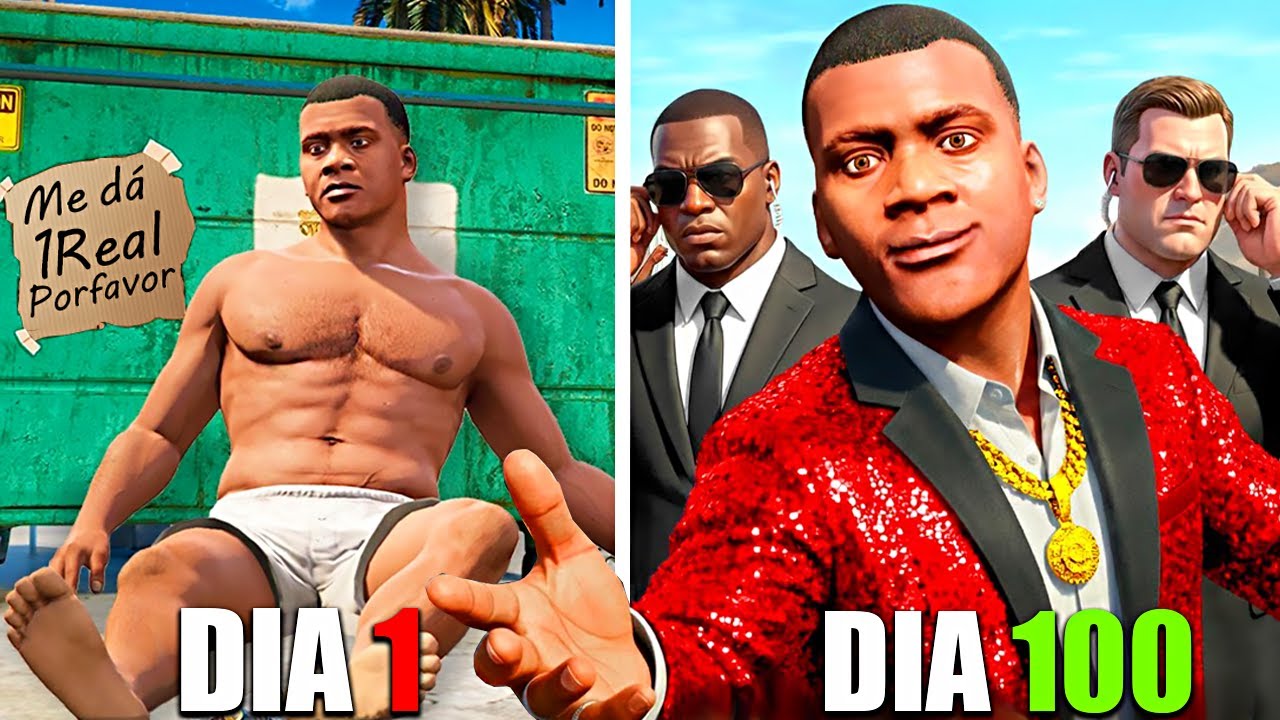 SAI DE POBRE PRA BILIONÁRIO NO GTA 5 - GTA V Mods