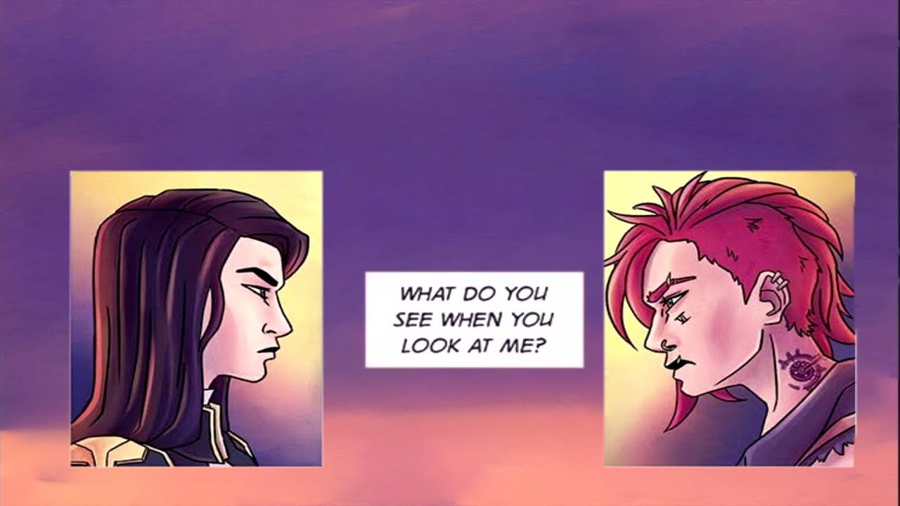 VI and caitlyn's Mentors ( Arcane Comic Dub)
