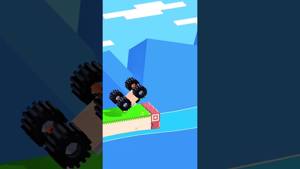 Fancade 🤗🤩Drive 🚂 Impossible Stunts! #Fancade #DriveMad #Shorts #Gaming