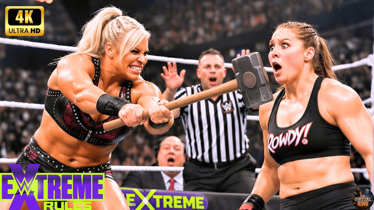 Dana Brooke vs Ronda Rousey • Extreme Rules Massacre • February 4, 2026 🔥 #danabrooke #rondarousey