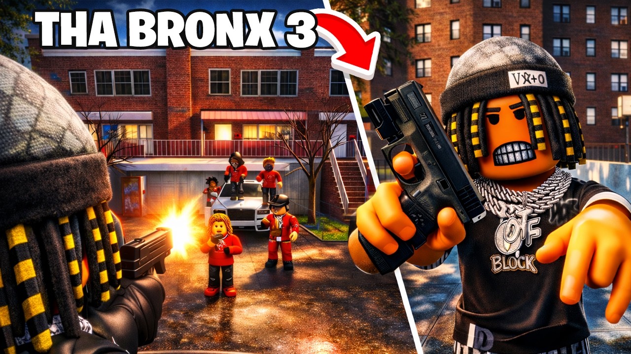 Caught Bloodhounds Lacking On The Block… OTF Let The Switches Off (Gang War) | Tha Bronx 3
