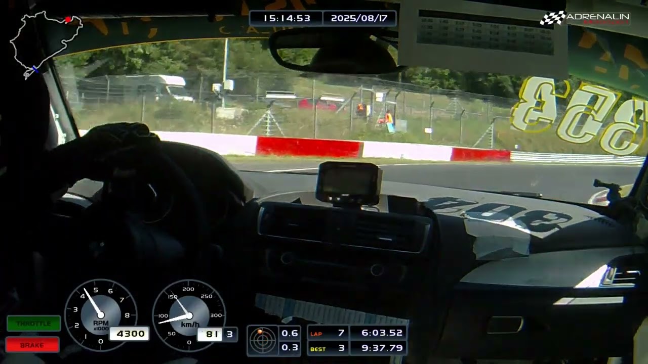 BMW M240i, Nurburgring RCN, 17.08.2025