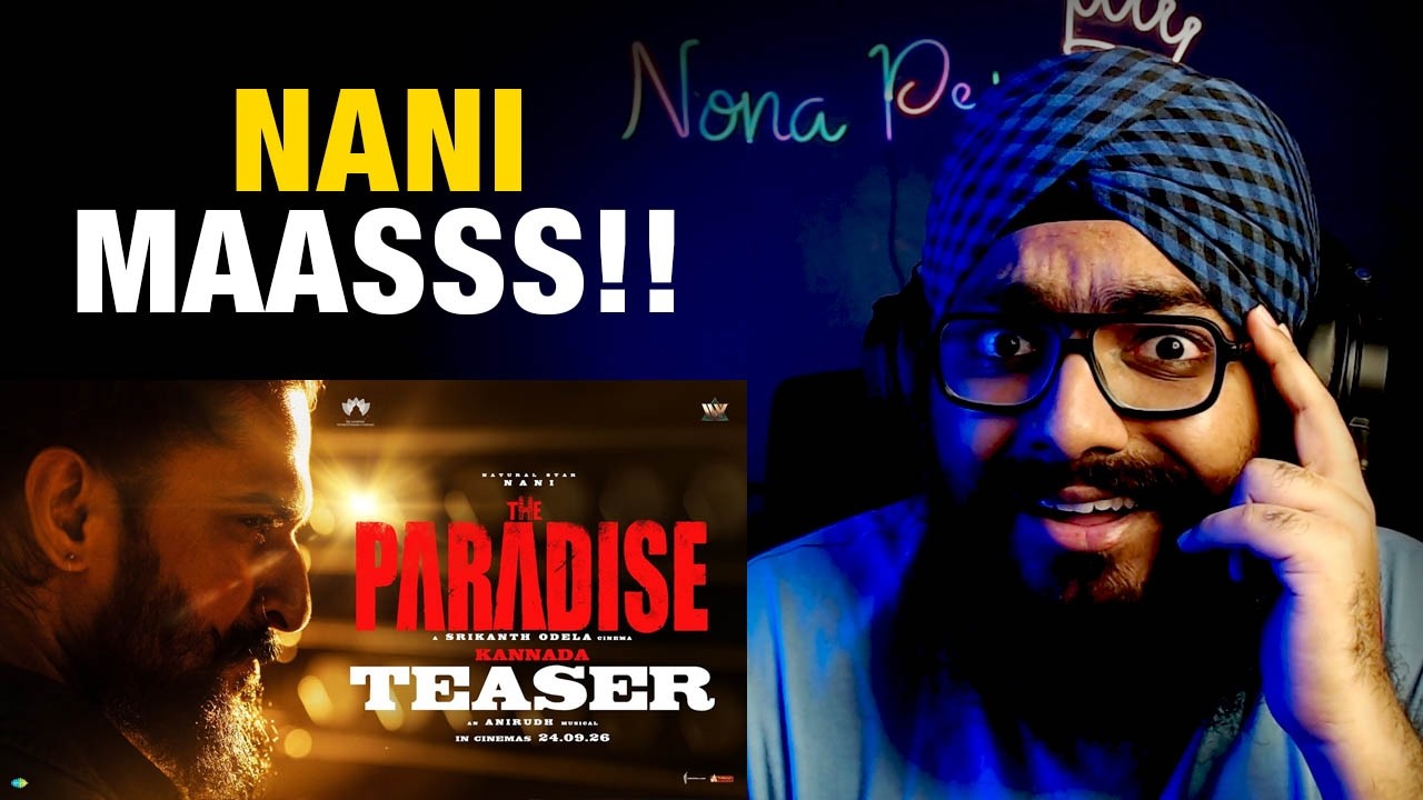 The Paradise Official Teaser REACTION | Nani