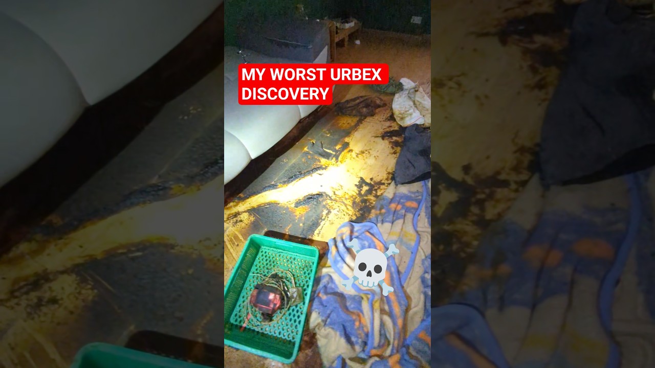 Found body stains on urbex ☠️ #urbex #urbanexploration #urbanexplorer #abandoned #abandonedplaces