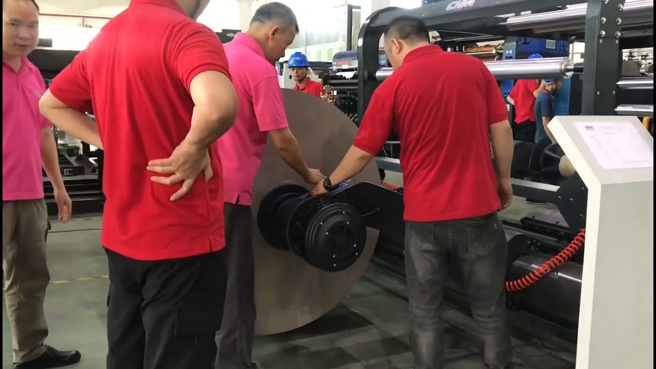 How to feed paper in paper sheeter machine? example as CHM 1700