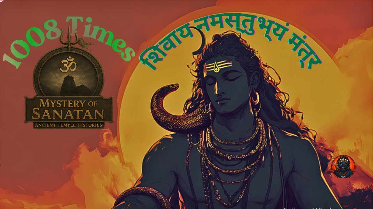 Shree Shivay Namastubhyam Mantra 🙏 1008 Times Jaap  Powerful Shiva Mantra  MysteryOFSanatan HISTORY