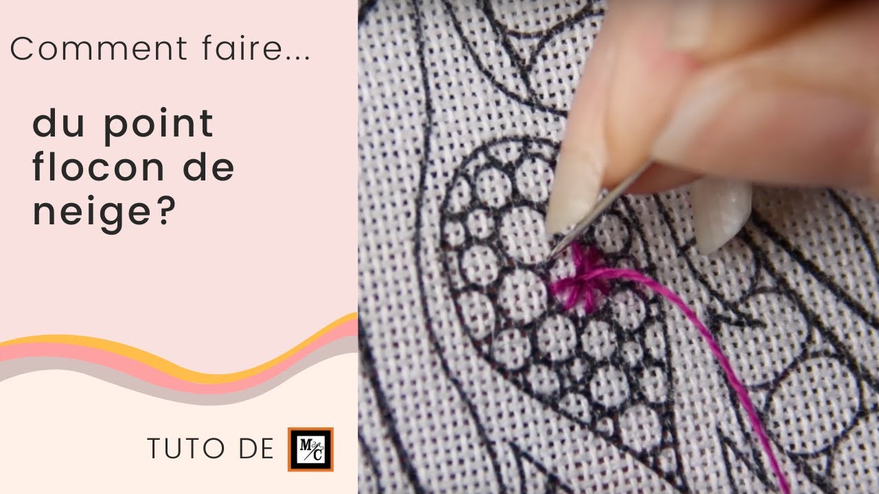 Comment faire le point flocon de neige ? - LMC