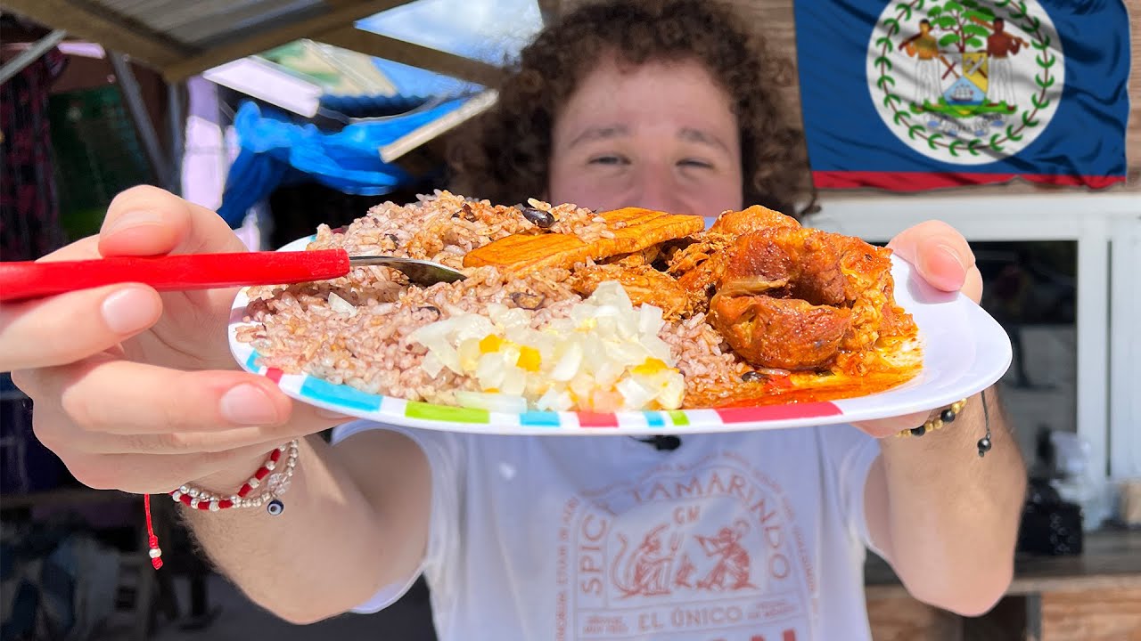 Пробуем уличную еду в БЕЛИЗЕ | Увлекательный микс 🇧🇿🫔