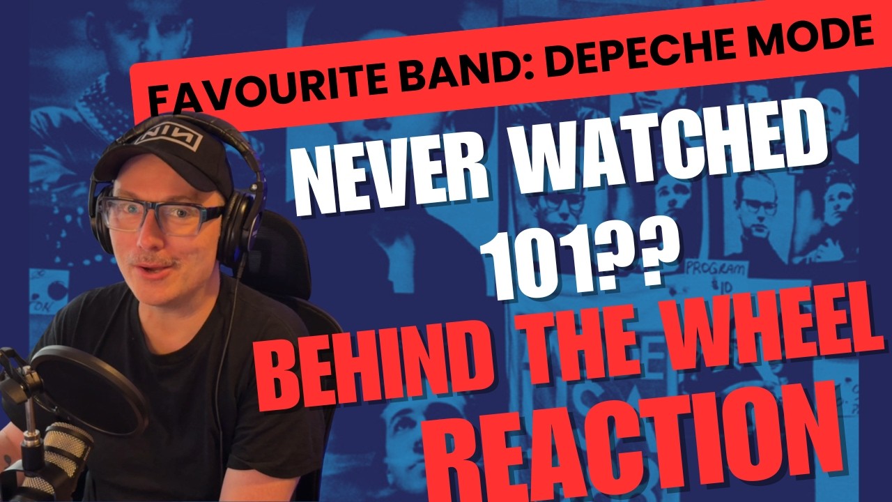 DEPECHE MODE FAN - BEHIND THE WHEEL (LIVE) REACTION / NEVER WATCHED 101! / FAVOURITE BAND!