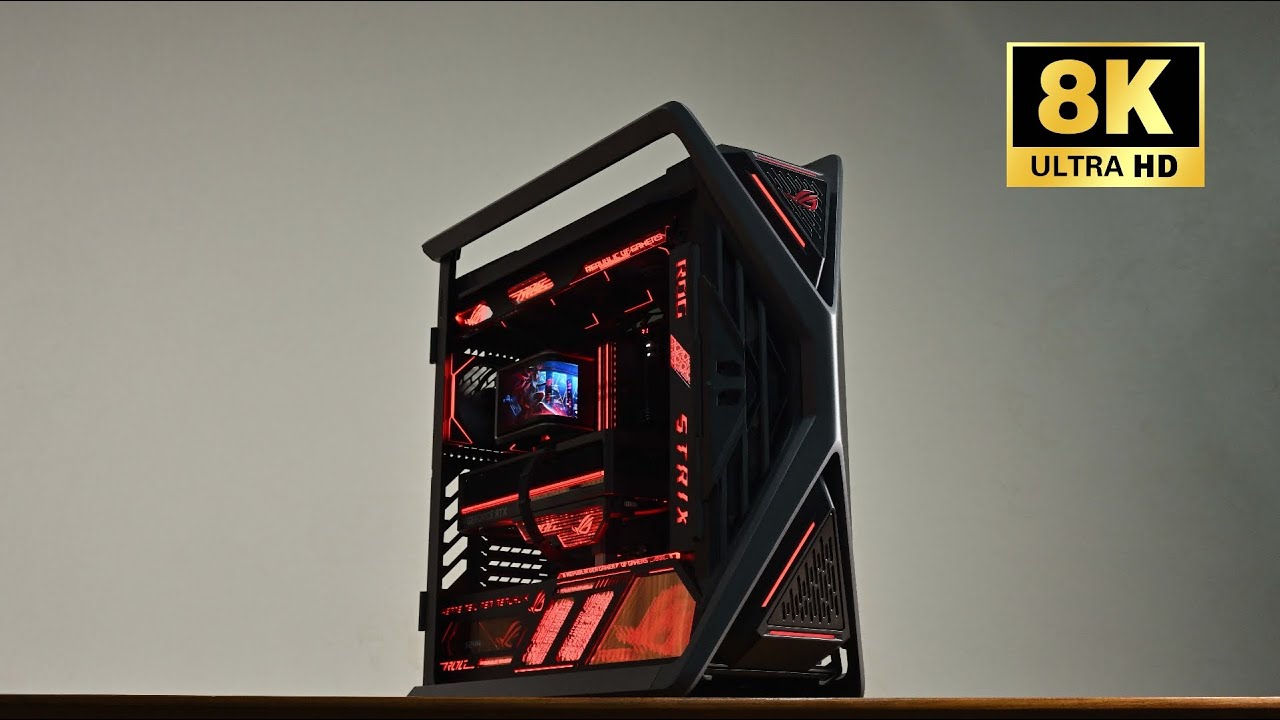 The ULTIMATE ASUS ROG Gaming PC Build😵 RYZEN 7 9800X3D + RTX 5090🫅 #pcbuild #gaming #asmr #rtx #amd