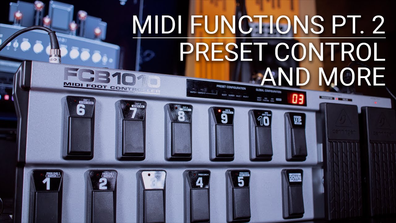 Функции MIDI, часть 2 | Управление пресетами и компонентами ваших плагинов Neural DSP