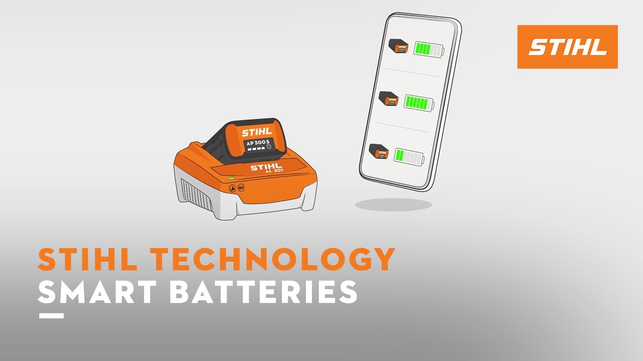 How do smart batteries work? | STIHL Technology