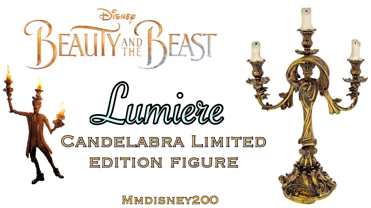 Lumiere Candelabra Limited Edition Figurine (Live action Beauty and the Beast)