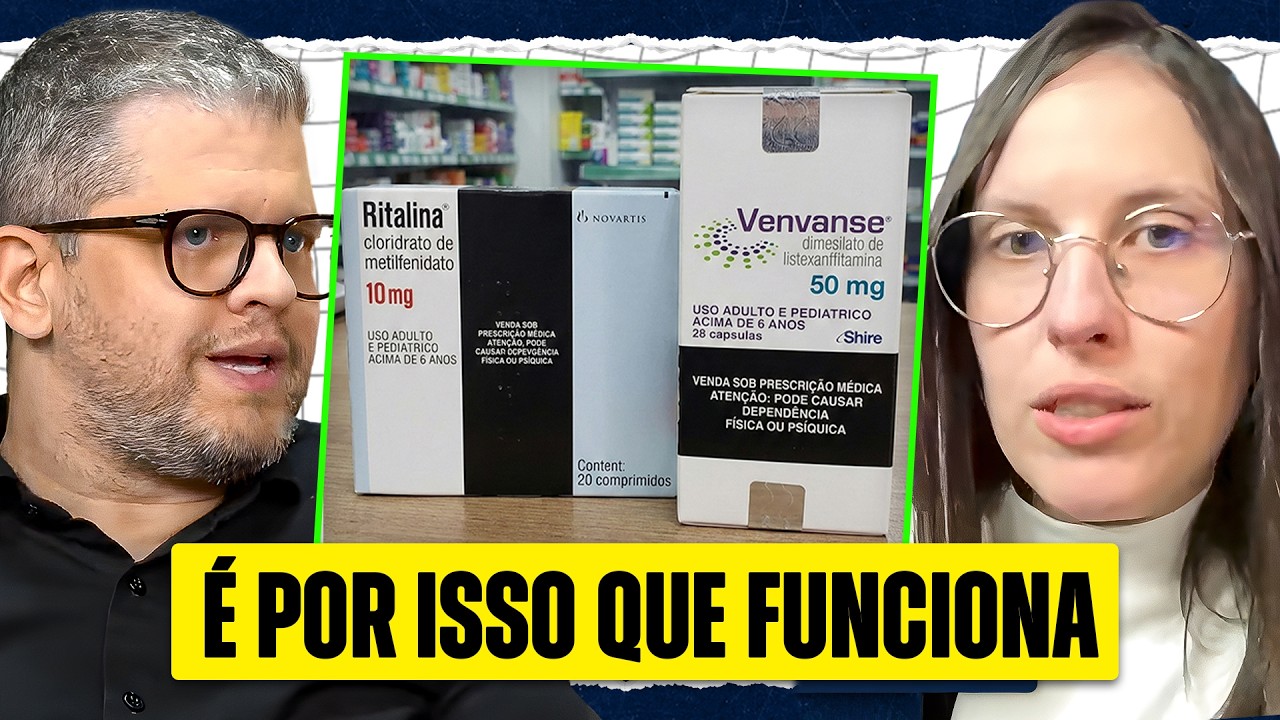 Por que você SÓ foca com RITALINA? O que acontece no cérebro - Farmacêutica explica