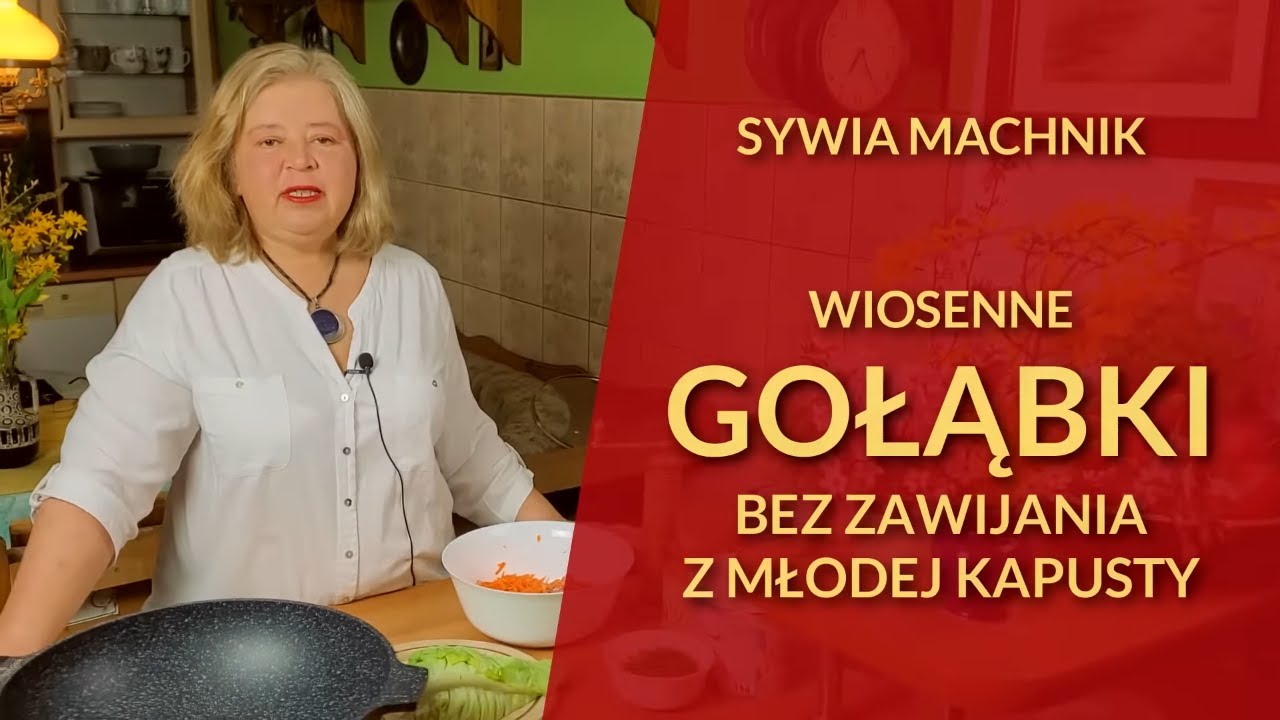 Wiosenne GOŁĄBKI bez zawijania z młodej kapusty!