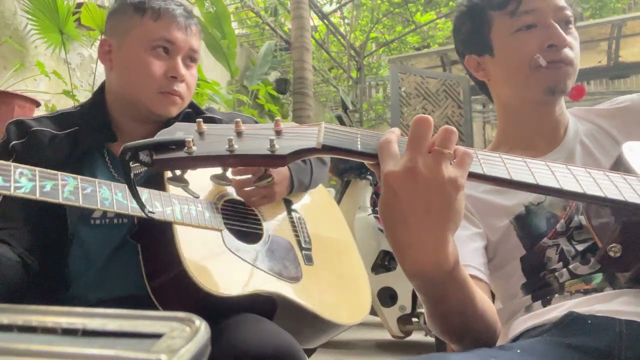 Guitar: Dẫu có lỗi lầm- thầy trò cafe guitar ngẫu hứng