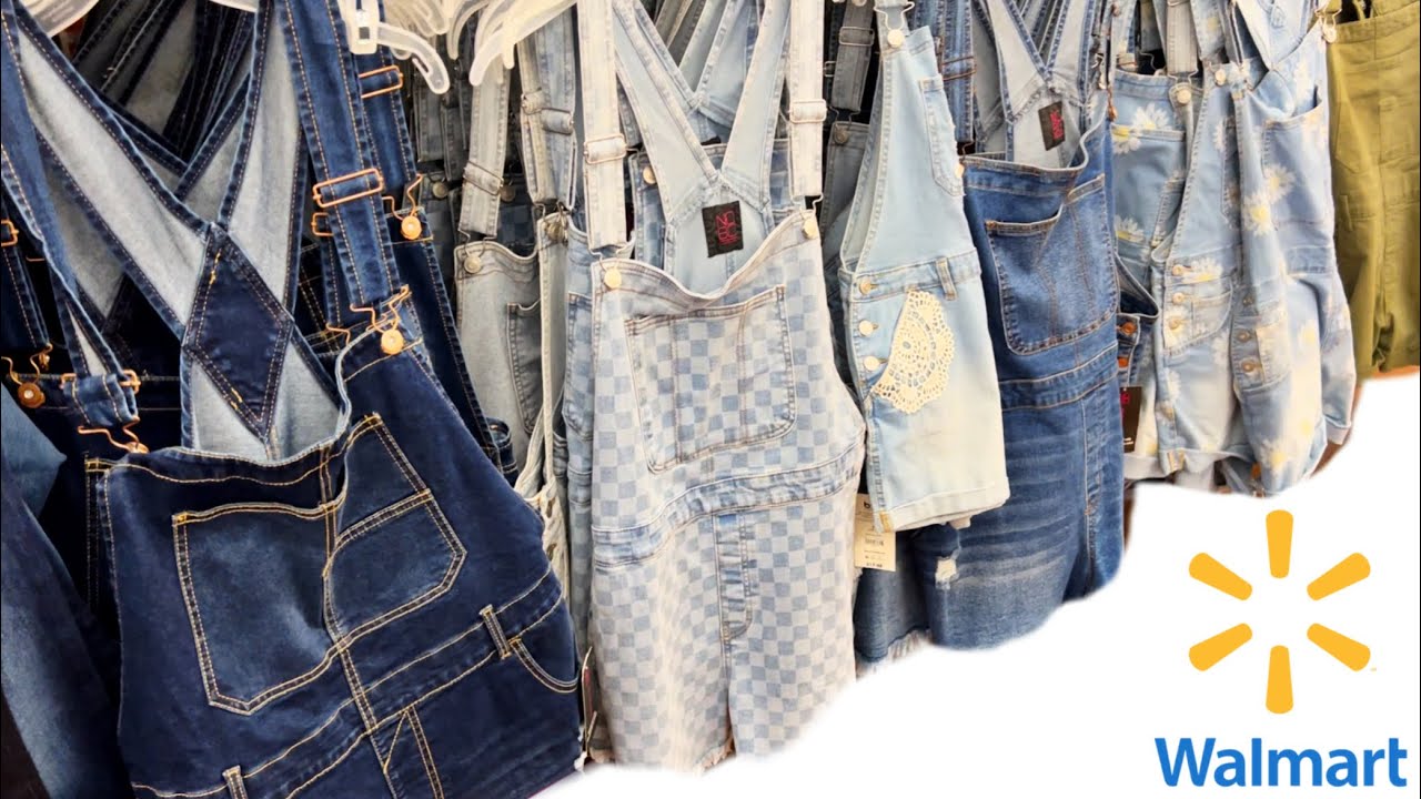 WALMART SHOPPING *SUMMER CLOTHES* NEW DRESSES, SHIRTS, SHORTS, SHORT OVERALLS + TOPS