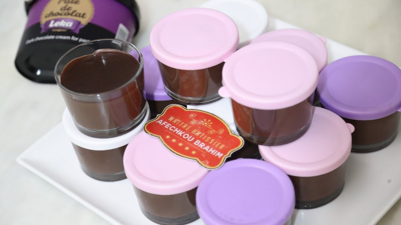 دانيت / ياغورت بالشكلاط تيوجد ف 5 دقائق 😋من الذ مايكون بمكونات موجودة فكل مطبخ