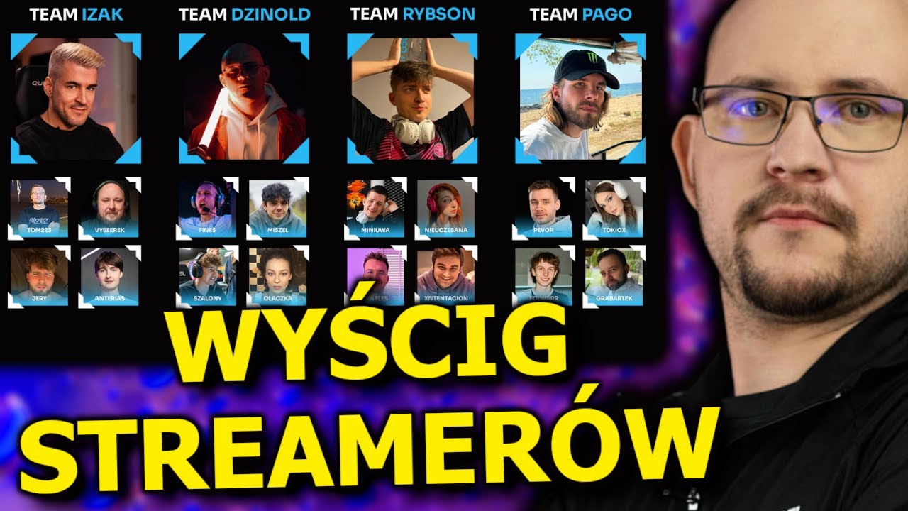 Komentuje Turniej Streamerów - F1 - Izak, Pago, Dzinold, Rybson - Logitech G PRO CUP Dzień 4