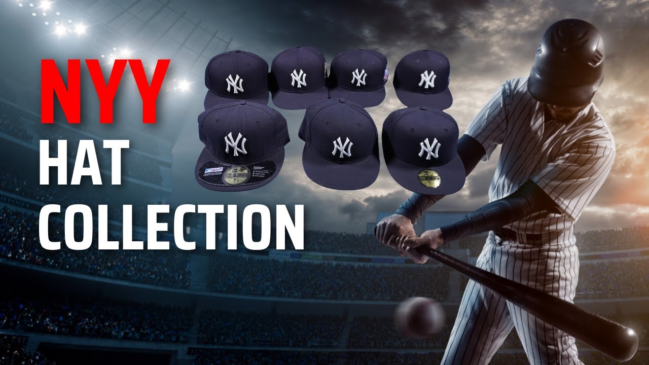 Baseball Fan's New York Yankees Hat Collection